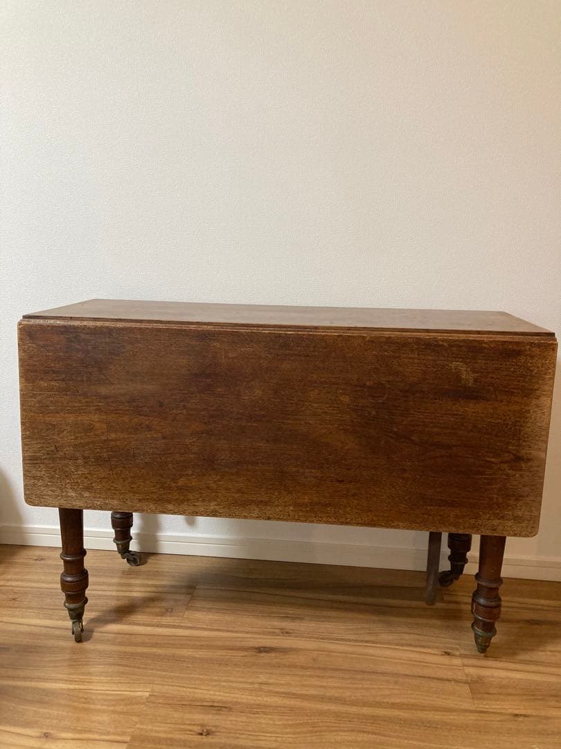 ゲートレッグテーブル　アンティーク　バタフライ テーブル