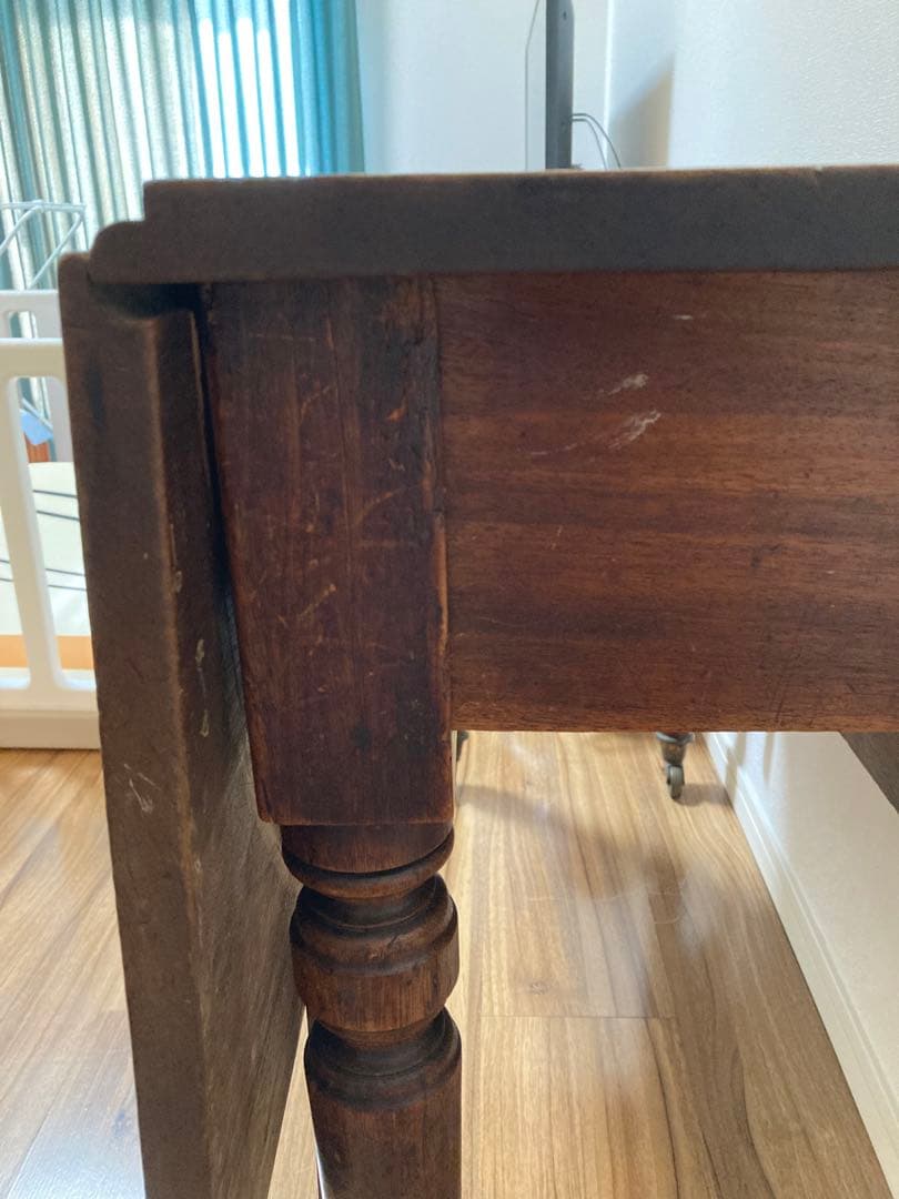 ゲートレッグテーブル　アンティーク　バタフライ テーブル