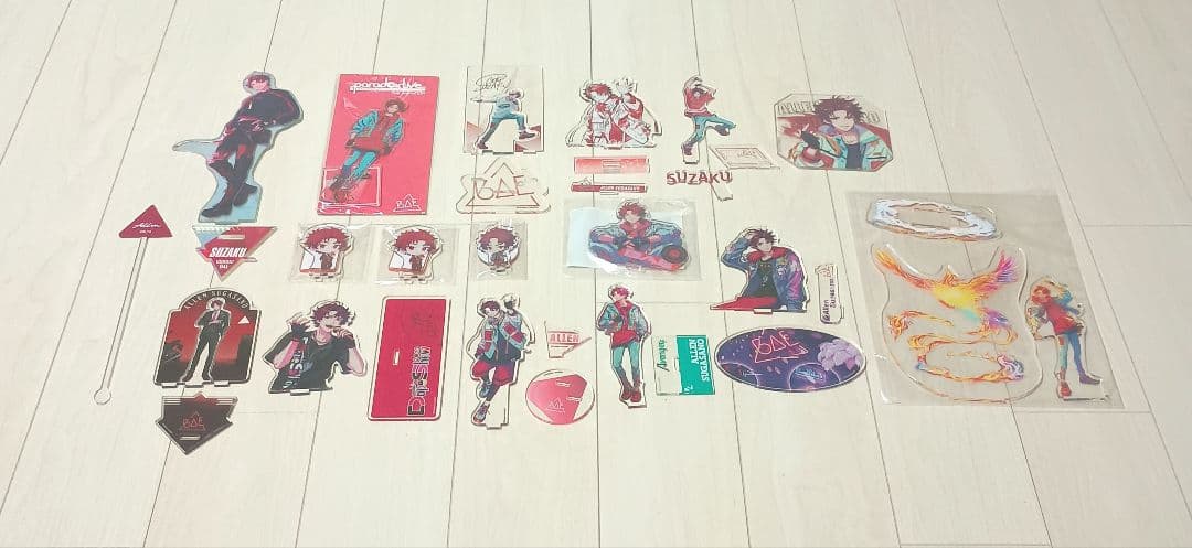 Paradox Live　朱雀野アレン　アクリルスタンド　まとめ売り