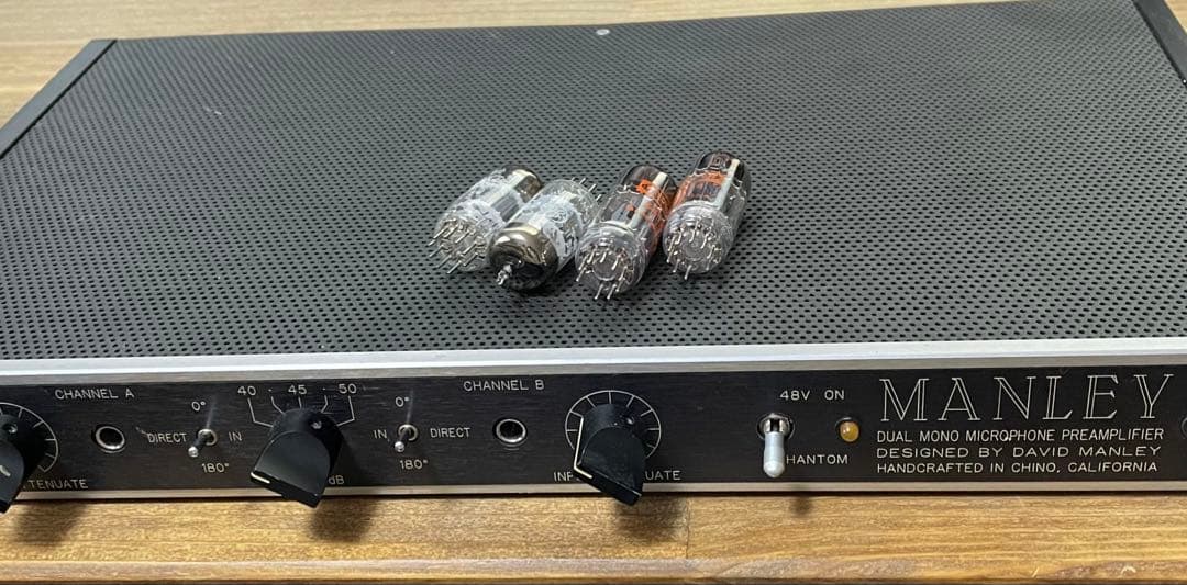 配信機器・PA機器・レコーディング機器 MANLEY DUAL MONO MICROPHONE PREAMPLIFIER