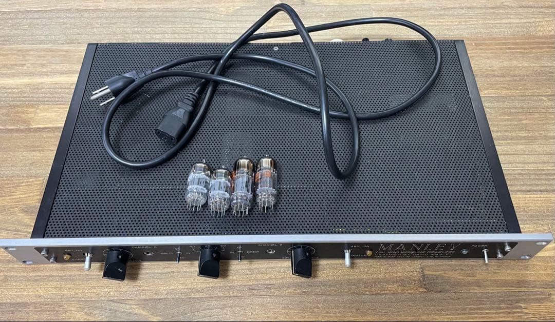 配信機器・PA機器・レコーディング機器 MANLEY DUAL MONO MICROPHONE PREAMPLIFIER