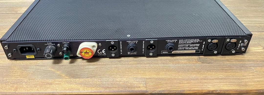 配信機器・PA機器・レコーディング機器 MANLEY DUAL MONO MICROPHONE PREAMPLIFIER