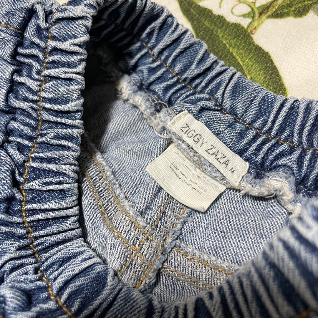 ZIGGY ZAZA suki denim サイズM 3-5Y デニム