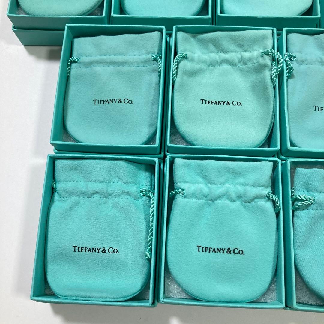 ティファニー　旧型　巾着袋　空箱　18個セット　保存袋　アクセサリー入れ　ポーチ