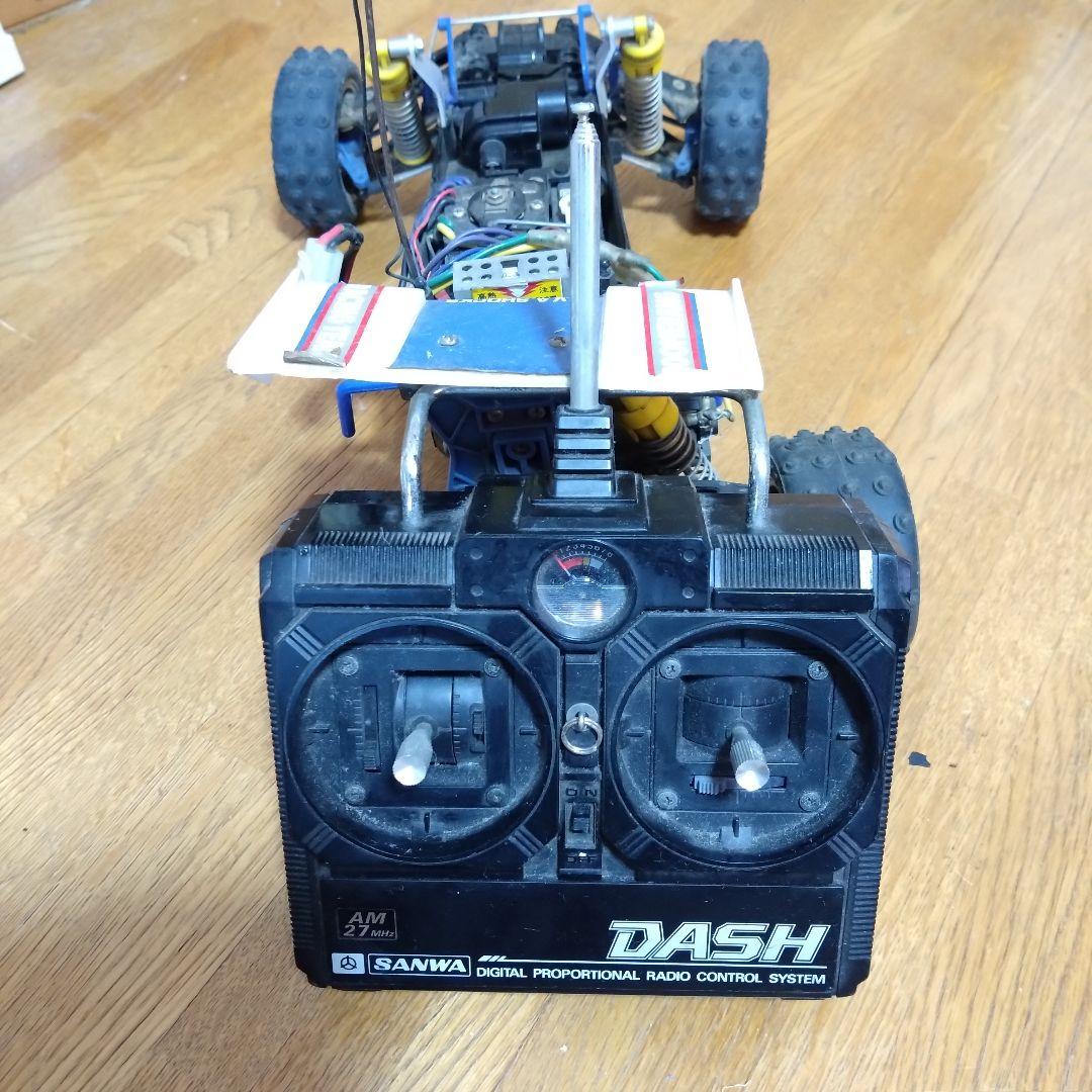 画像追加　タミヤ　ブーメラン　当時物　ジャンク　ラジコン　プロポ付き