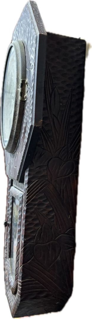 愛知時計 柱時計 ゼンマイ式 ボンボン時計 振り子時計 昭和レトロ 八角時計