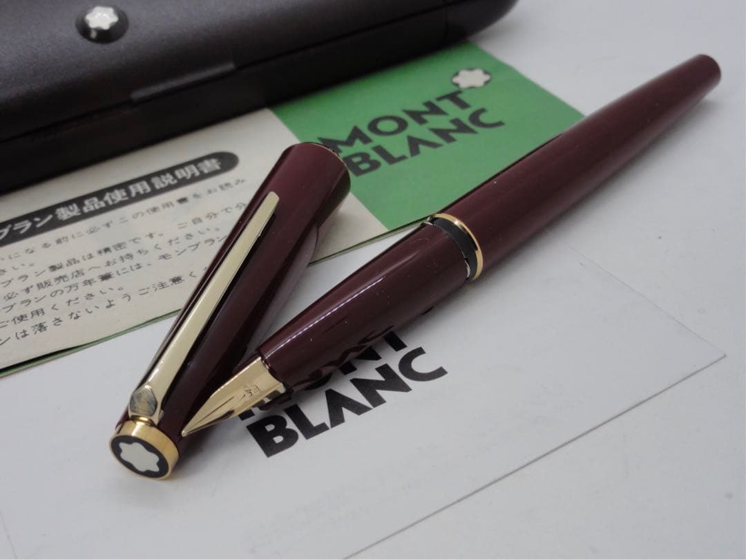 ★美品！ザ・ゴールド・スタンダードNo320GPボルドーカラー万年筆★モンブラン