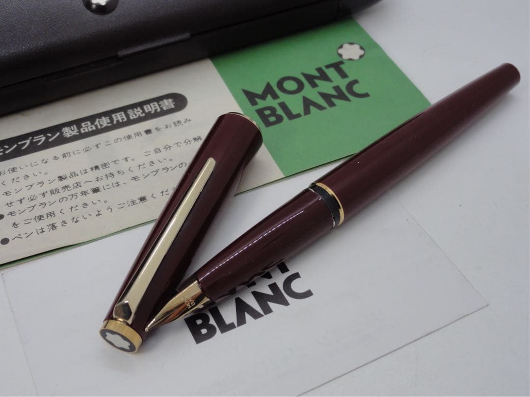 ★美品！ザ・ゴールド・スタンダードNo320GPボルドーカラー万年筆★モンブラン