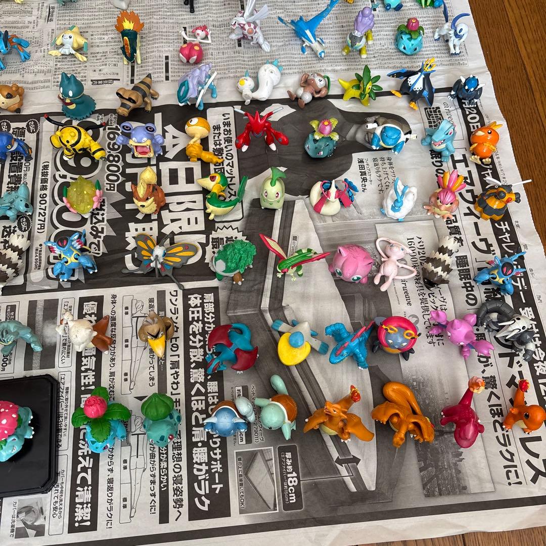 ポケモン　モンコレ　初期　フィギュア　ゲンガー　TOMY　クリア　約210体