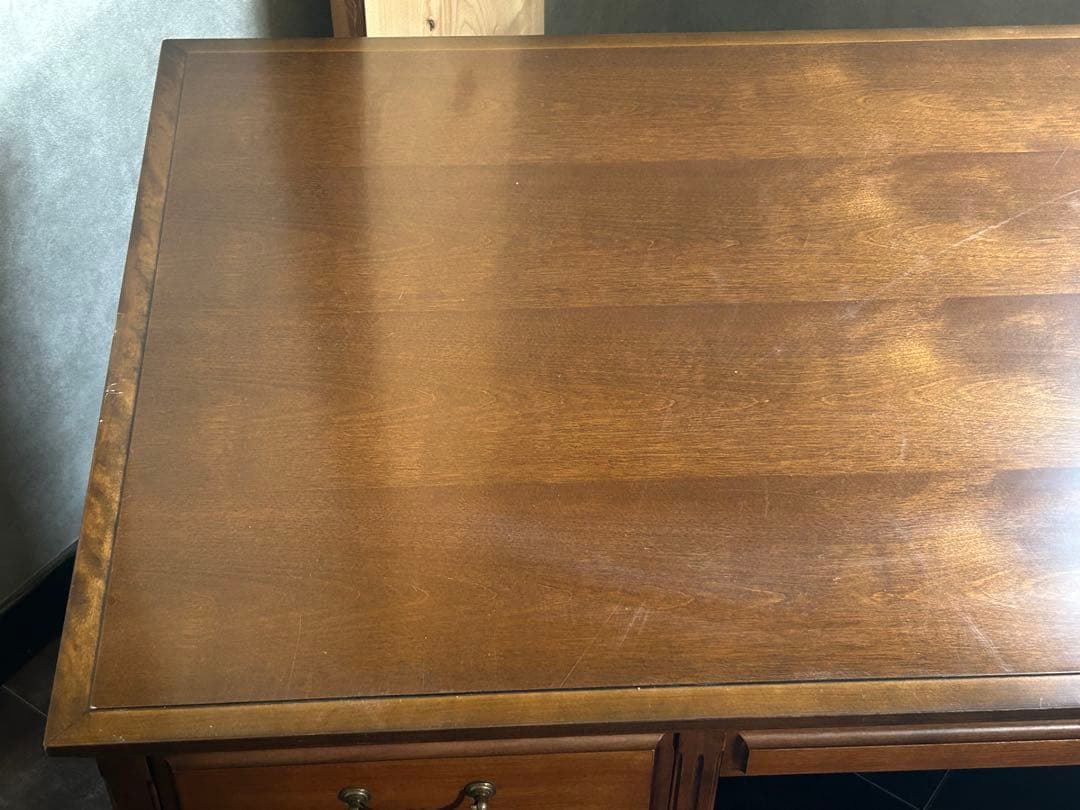 karimoku オールドカリモク　コロニアルデスク　書斎　デスク　両袖　SH