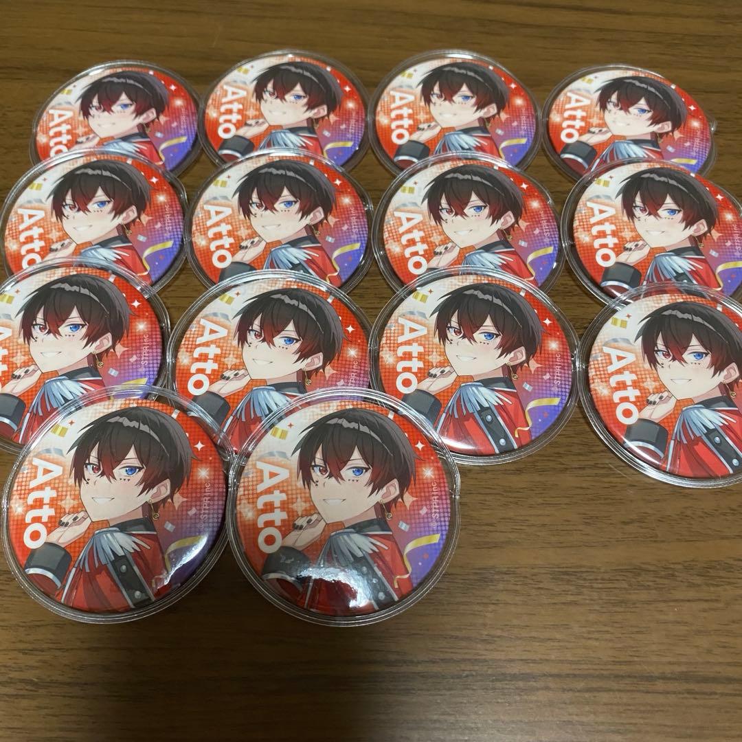 【最終価格】すとふぇす　缶バッジ　あっと　アンプタック