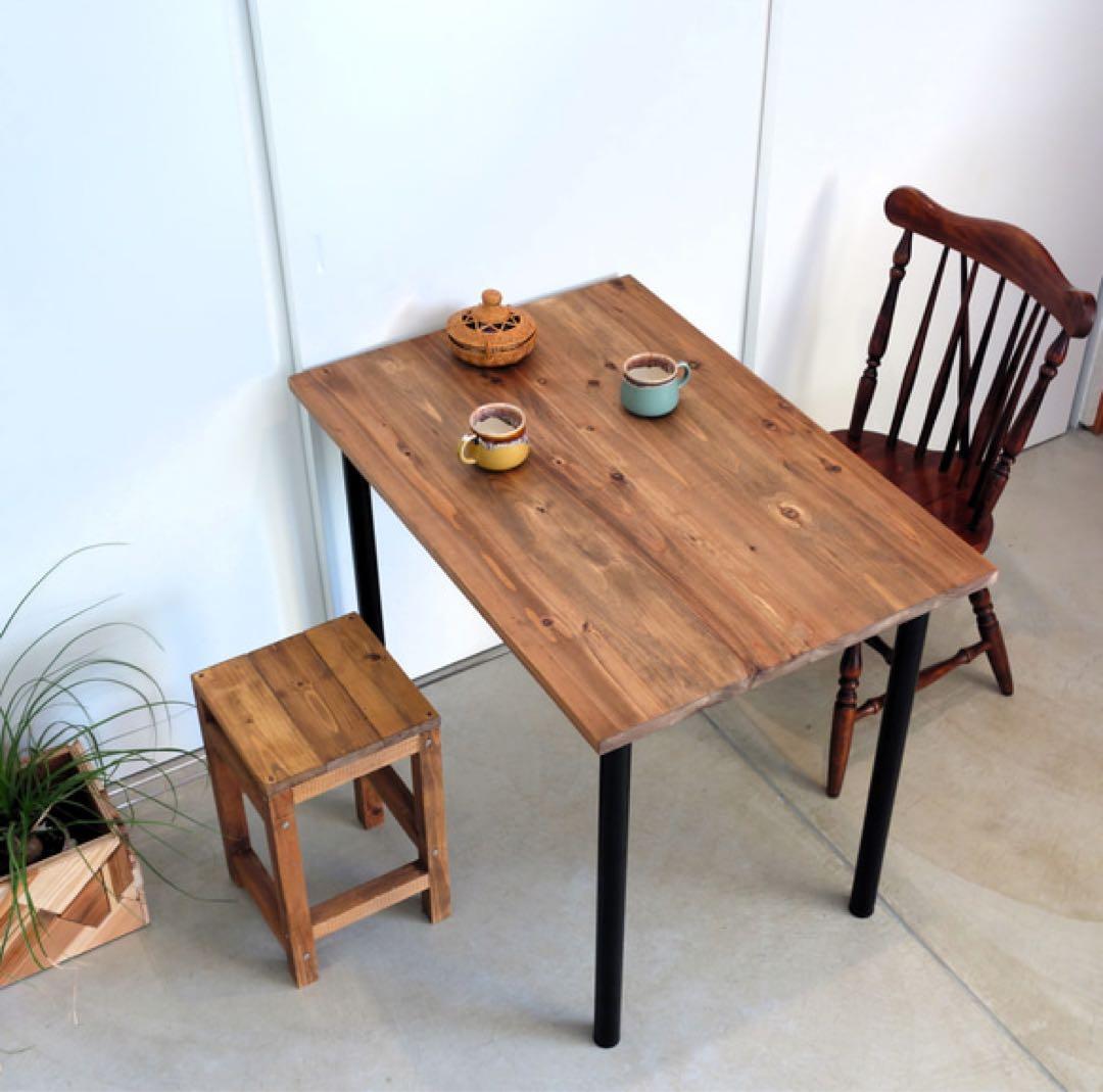 2/20まで！杉無垢材のダイニングテーブル【ハンドメイド】