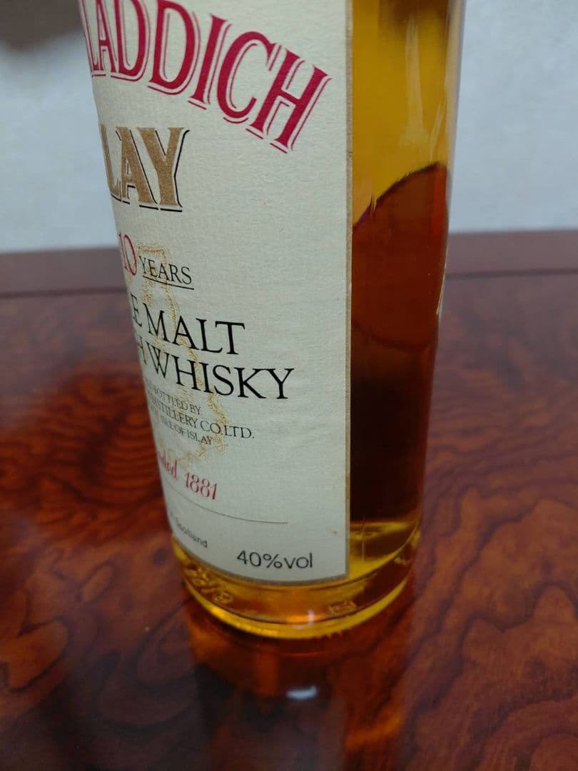 R*o様 Bruichladdich Islay 10年 シングルモルトウイスキ