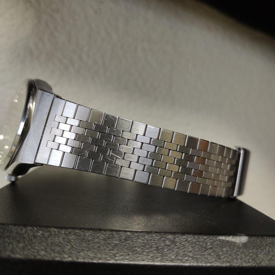 シチズンクリストロンビンテージメンズクオーツアナログ腕時計紳士KTC京都機械工具