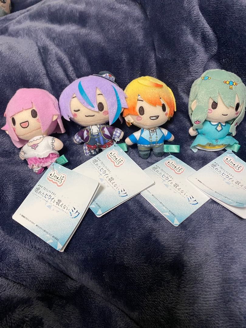 プロセカ ふわぷちマスコット ワンダショ 劇場版　4種セット