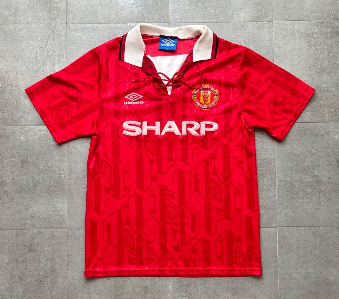 92-94 マンチェスターユナイテッド　UMBRO ホームユニフォーム　正規品