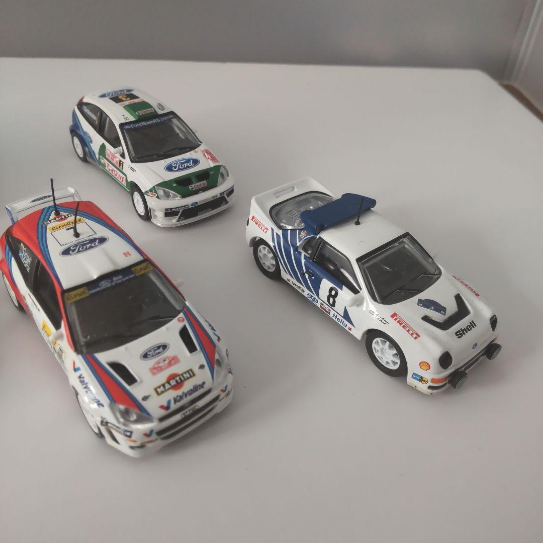フォード　フォーカス、シエラ、エスコート　ラリーカーコレクション　7台セット