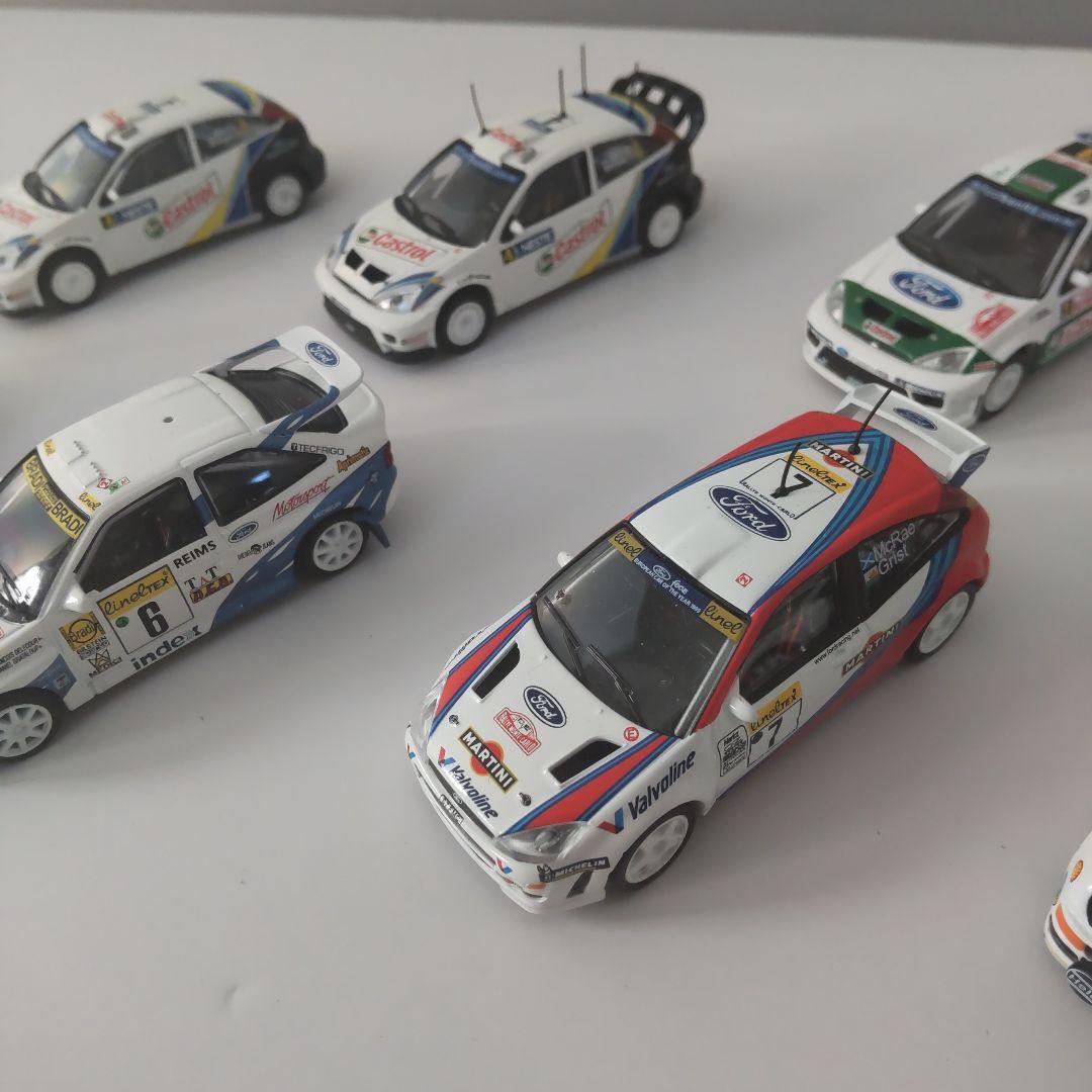 フォード　フォーカス、シエラ、エスコート　ラリーカーコレクション　7台セット