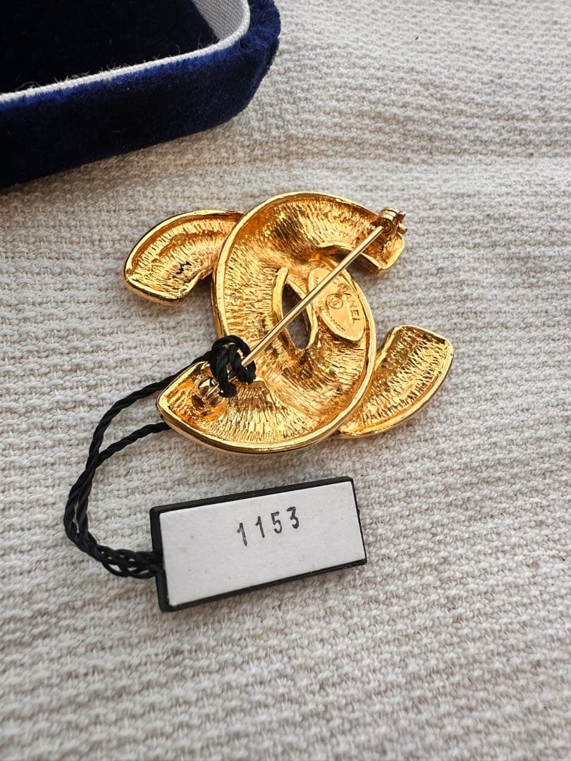 ⭐️ 鑑定済✨未使用【CHANEL】ブローチ　マトラッセ　CHANEL