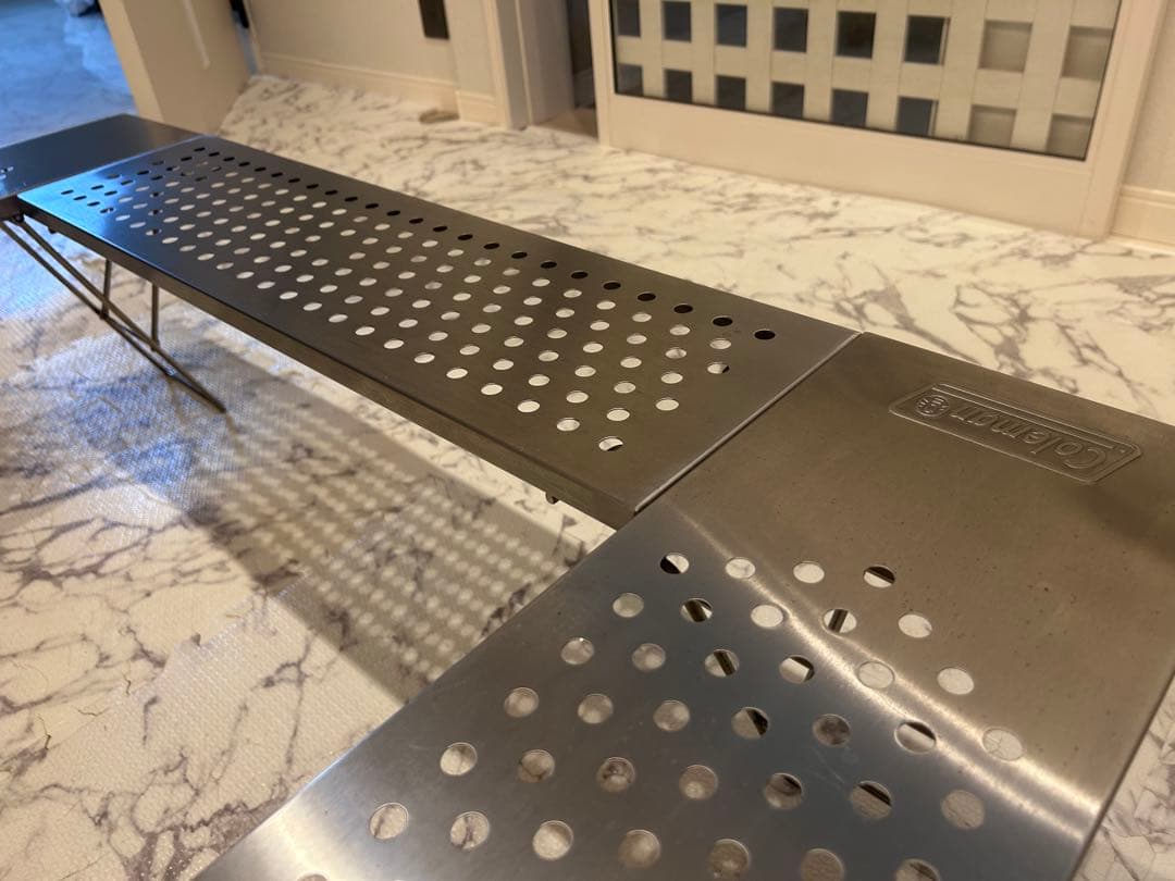 コールマン　囲炉裏テーブル　ファイアープレイステーブル　使用数回　美品