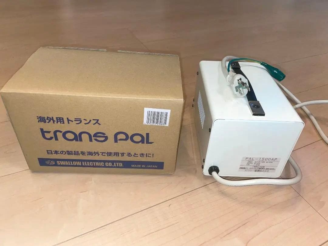 【未使用品】 海外用トランス PAL-1500AP スワロー電機