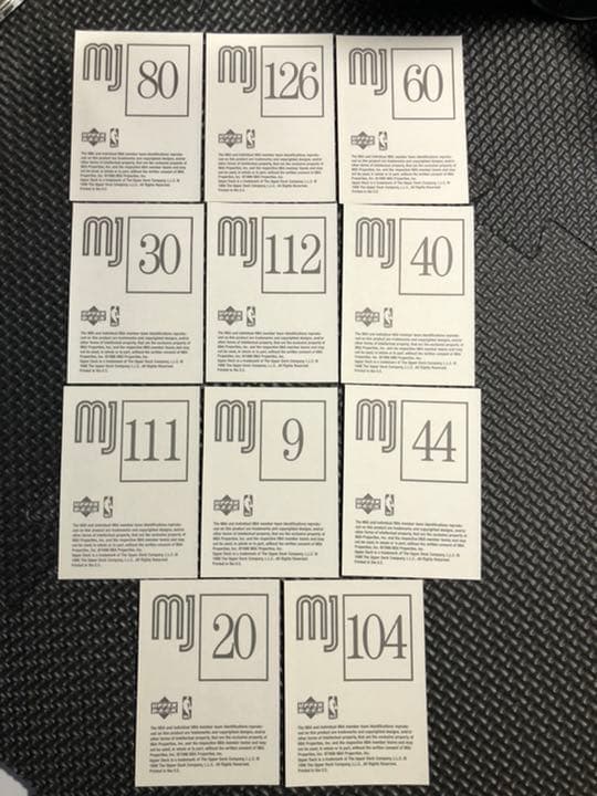 MICHAEL JORDAN.激レア❗️インサート❗️シール⁉️30枚セット❗️