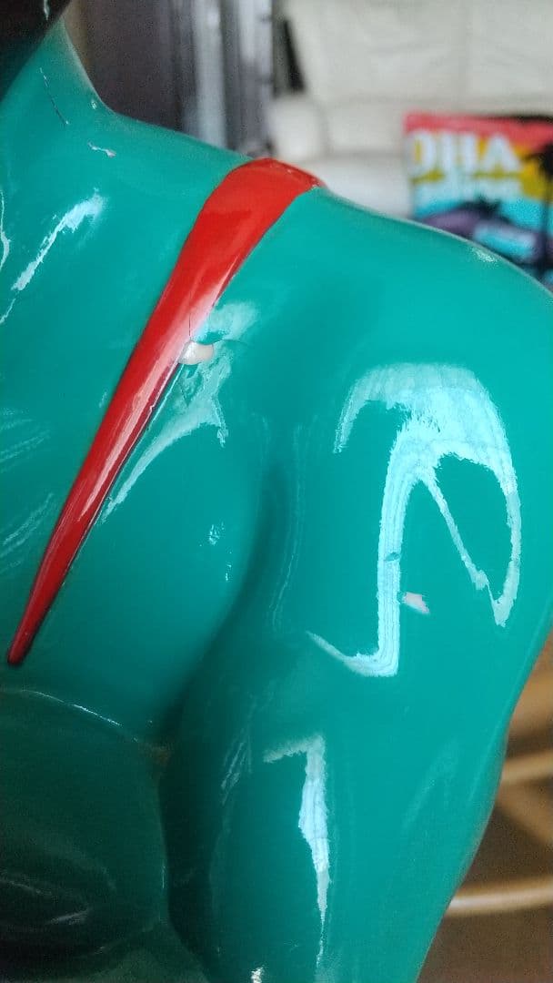 く*ま様 ☆デビルマンエンディングシーンの特大フィギュア ATS製