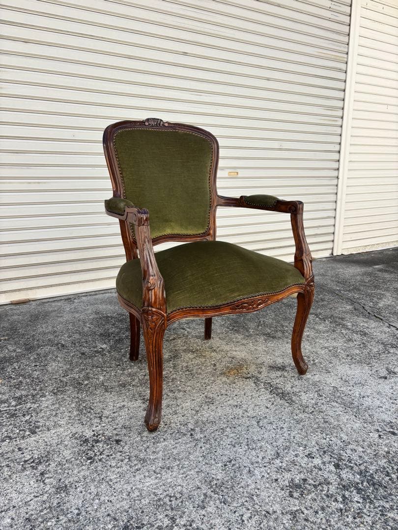フランス　アンティーク　アームチェア　クラシカル　レトロ　ヴィンテージ