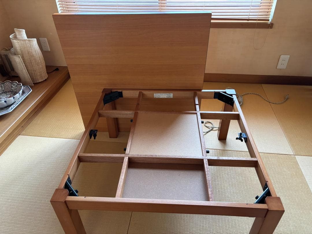 マルキタ リビングこたつ 750mm角 500W