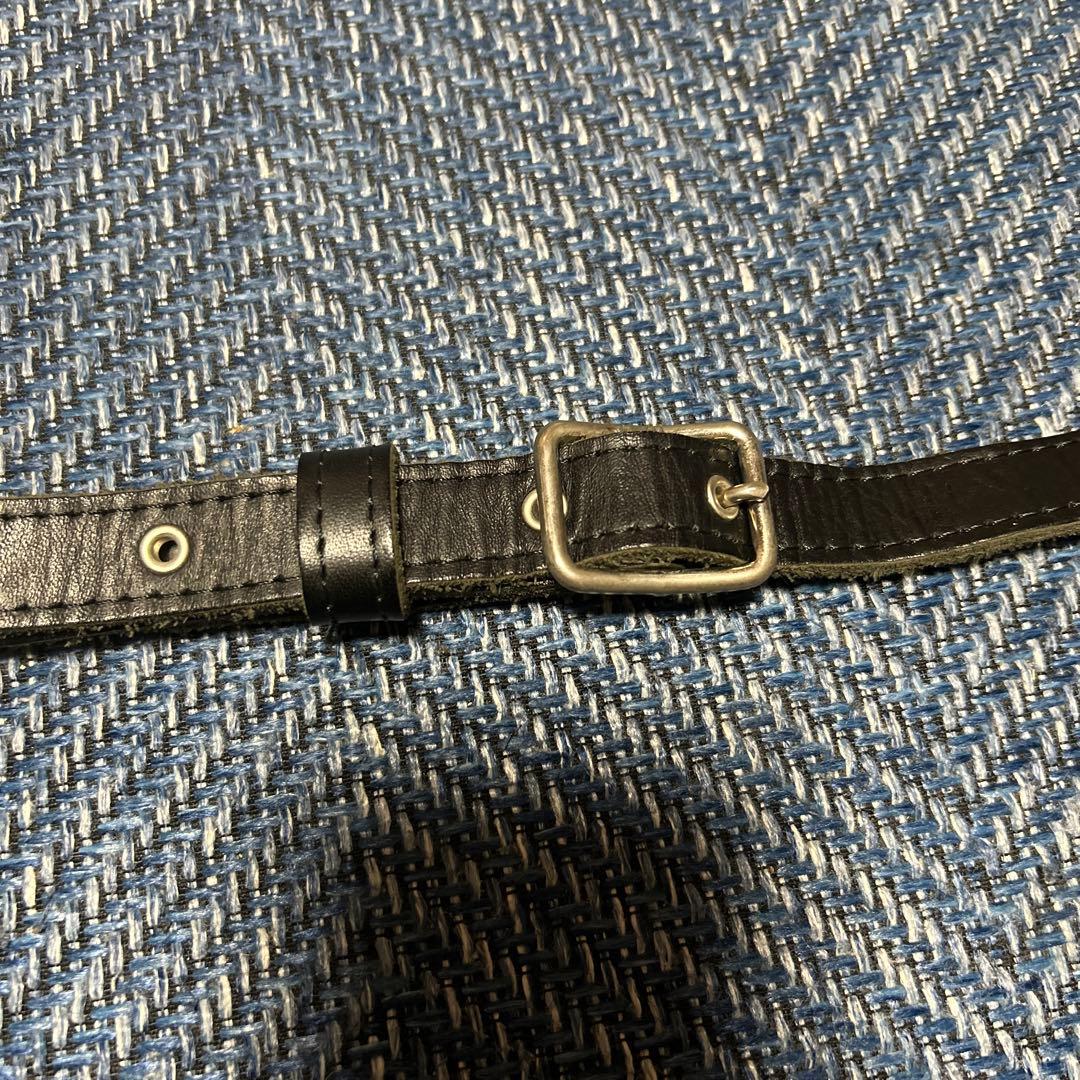 hide スカルデザイン レザーストラップ