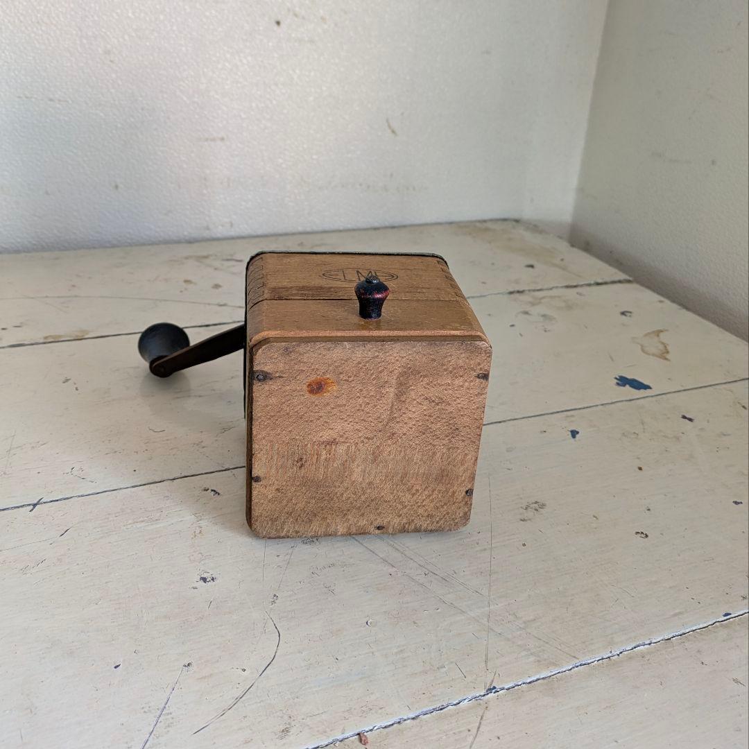 スペイン　ELMA 　コーヒーミル　アンティーク　インテリア小物　撮影小物