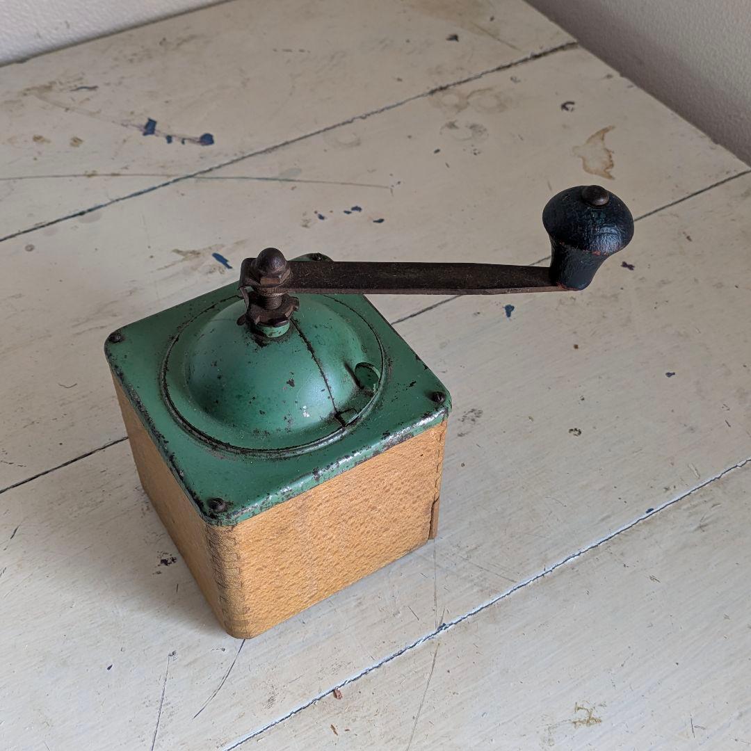 スペイン　ELMA 　コーヒーミル　アンティーク　インテリア小物　撮影小物