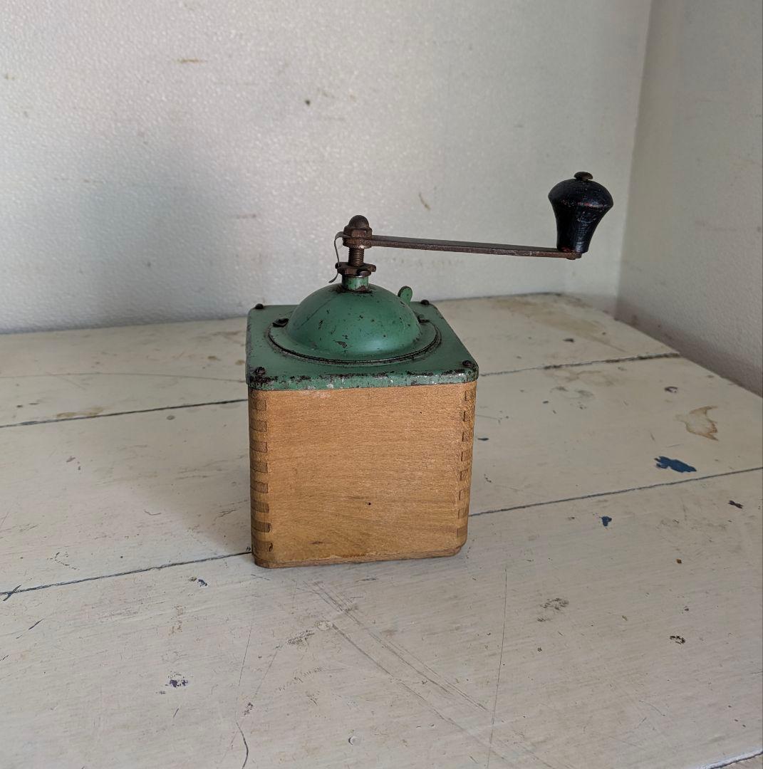 スペイン　ELMA 　コーヒーミル　アンティーク　インテリア小物　撮影小物