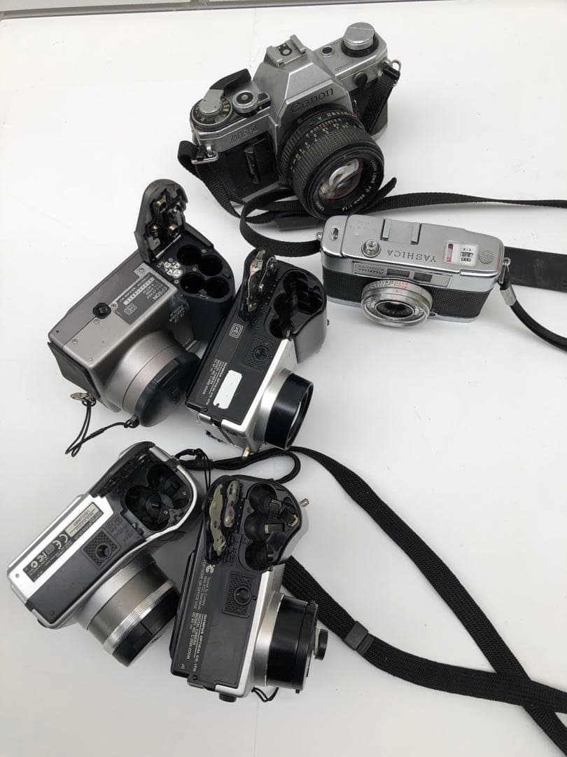 Canon キャノン AE-1 シルバーなどまとめて6台ジャンク(D117)