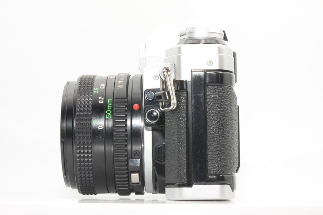 整備品　Canon AE-1 newFD 50mm f1.8 オールド一眼レフ