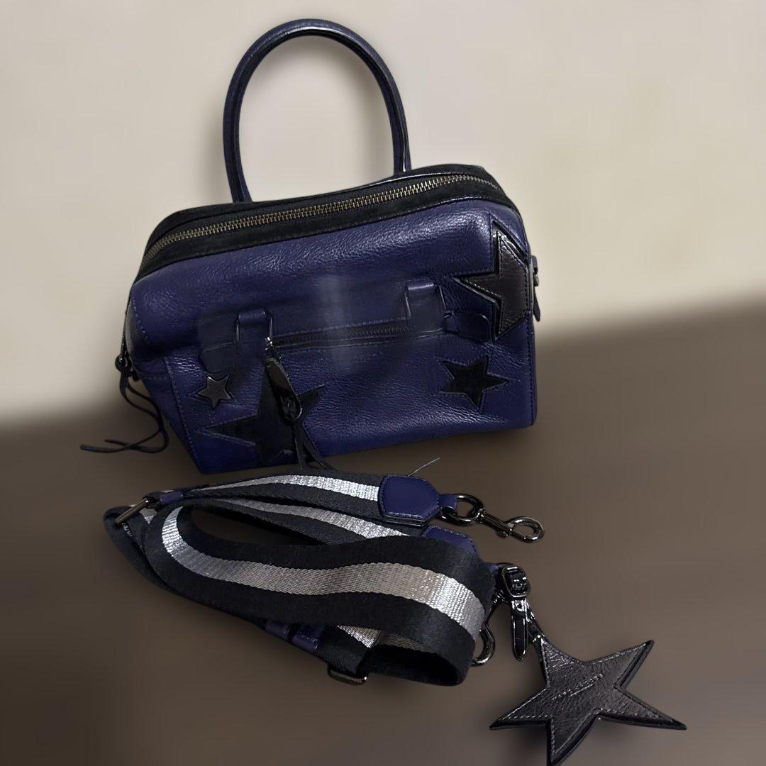 MARC JACOBS マークジェイコブス　星柄　スター　ミニボストン　バッグ