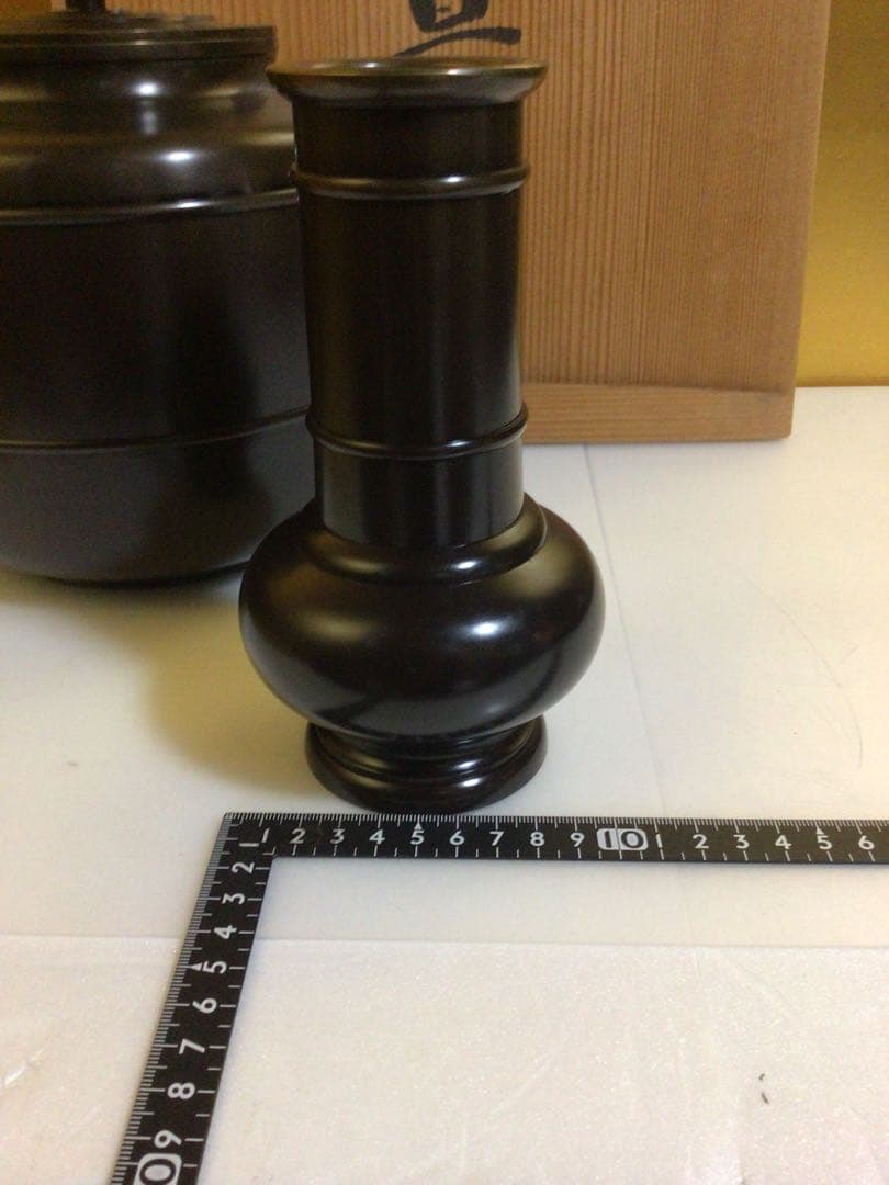 茶道具 唐銅皆具 共箱付き