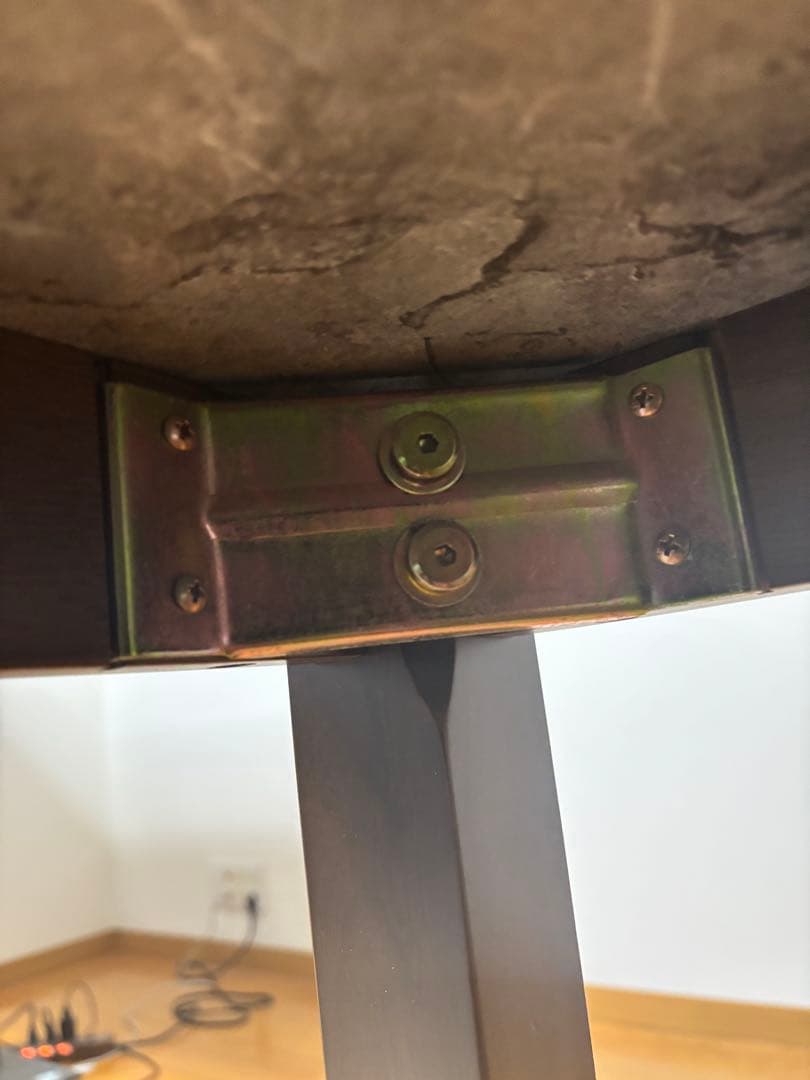 グレー 大理石調 ダイニングテーブル