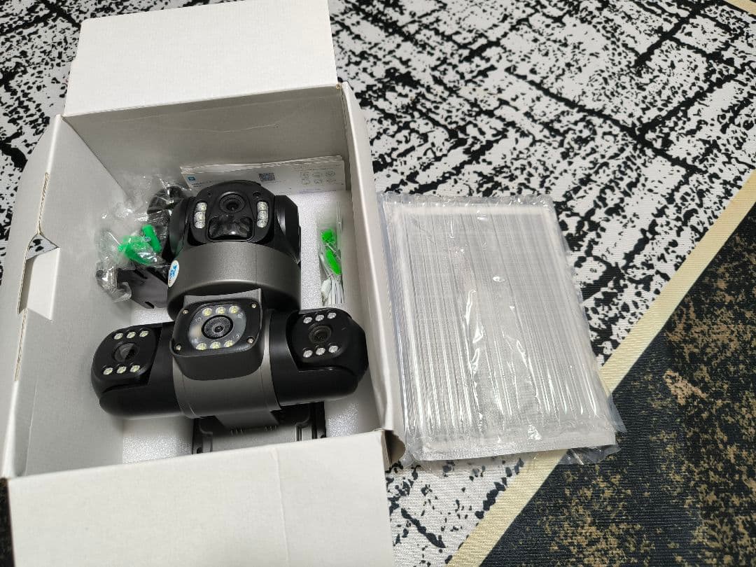 4G V380 15MP ソーラー防犯カメラ