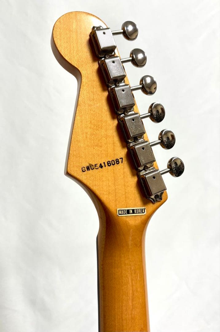 【新品弦張替済】GrassRoots ストラトキャスター スキャロップ指板