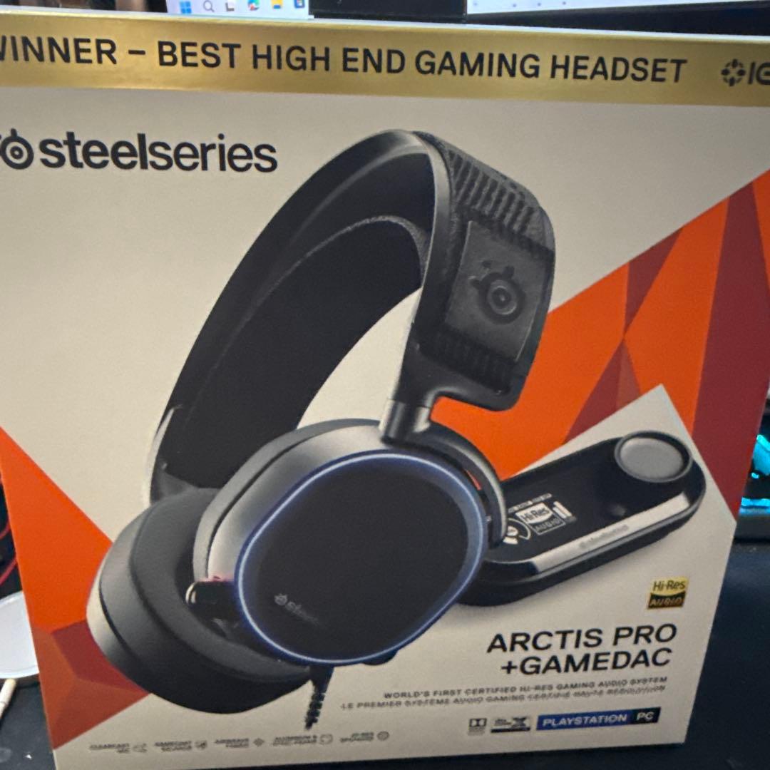 新品未使用未開封SteelSeries Arctis Pro + GameDAC