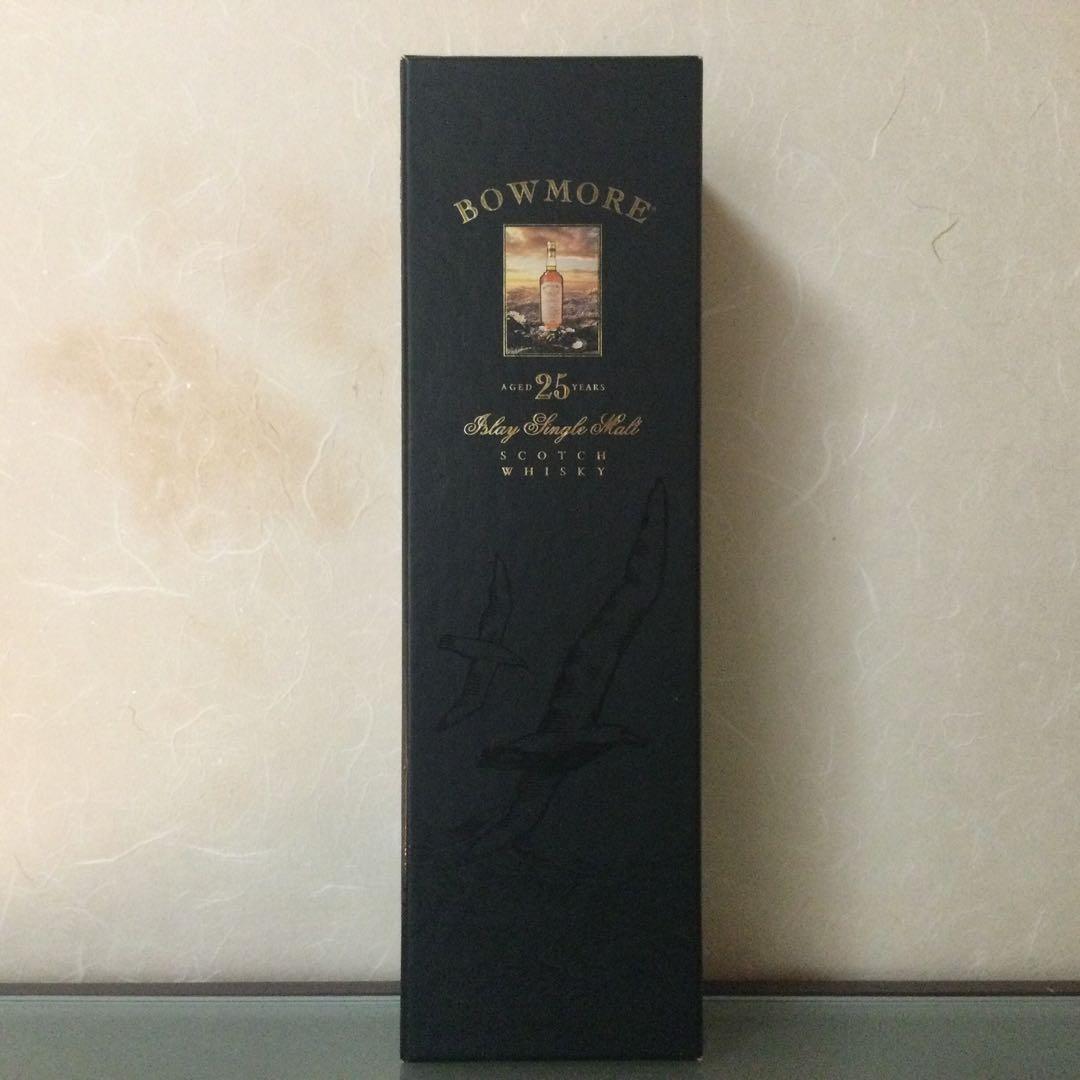 『希少』ボウモア 25年 / 1969年　カモメラベル　750ml /43%