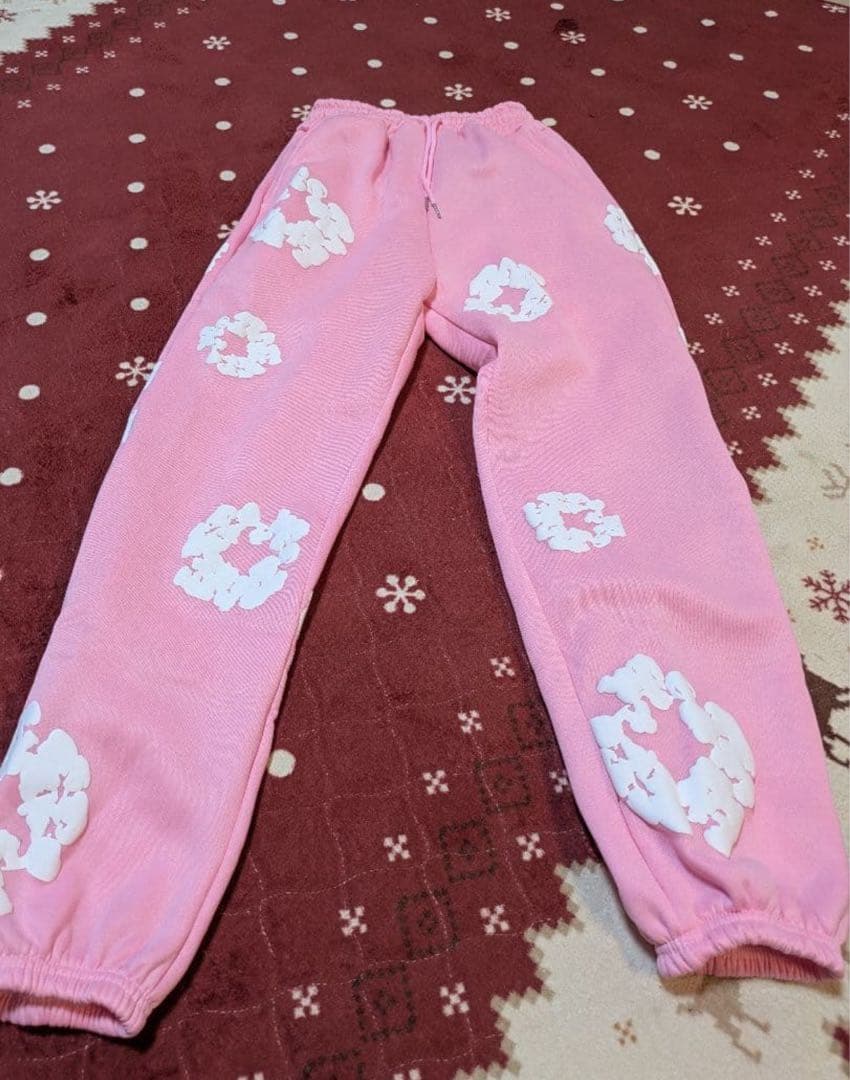 デニムティアーズセットアップ　ピンク