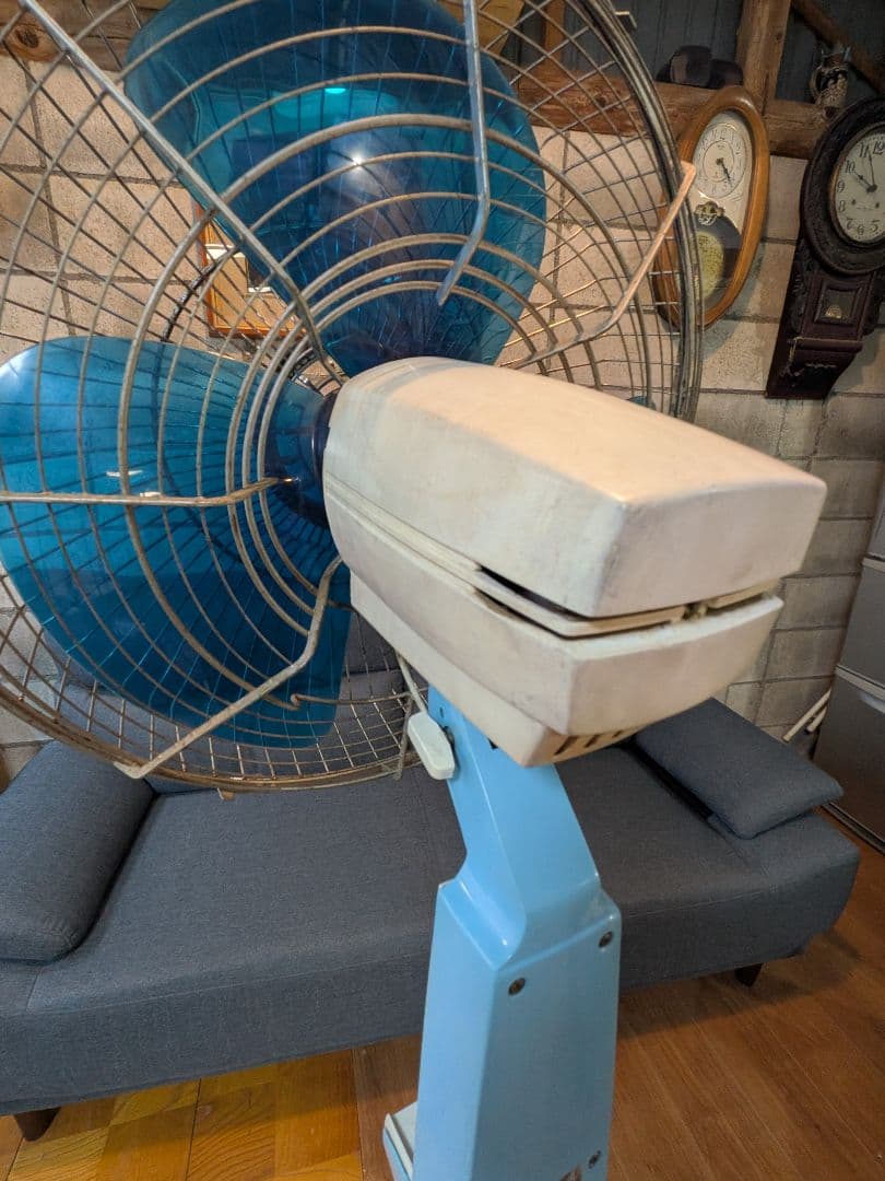 P594 日立 名機 レトロ扇風機 S-858型 希少 稼働品 昭和レトロ