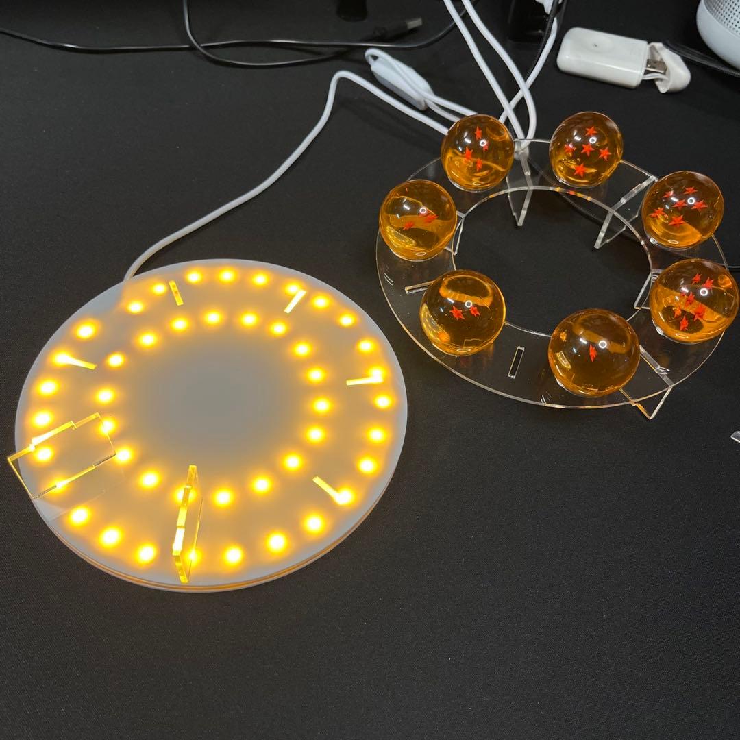 【説明要確認】シェンロン ドラゴンボールフィギュア LEDライト付き