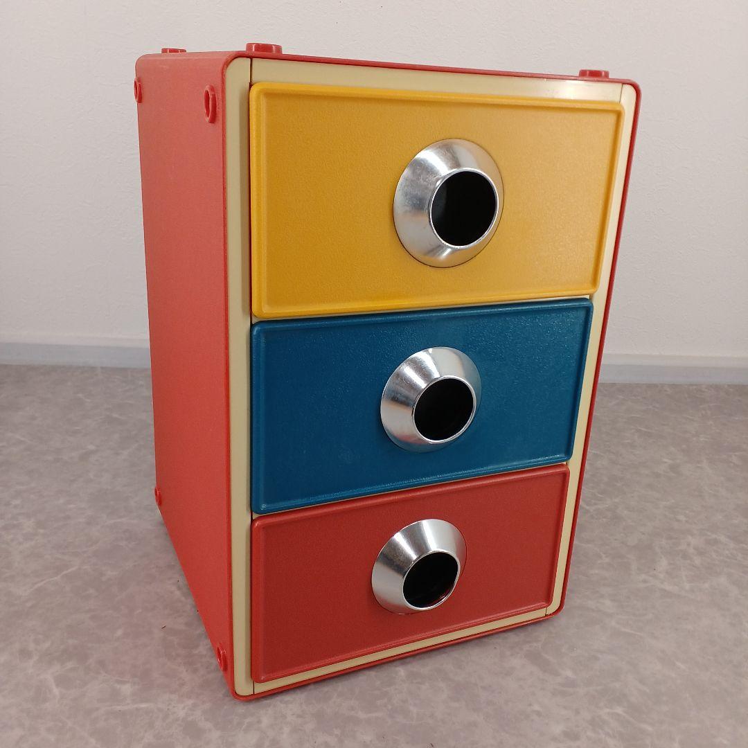 希少‼️ヴィンテージ☆任天堂【ユニラック 3段引き出し収納ボックス】