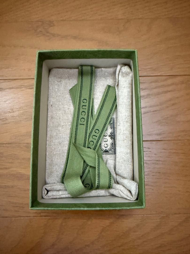 GUCCI オフィディア　二つ折り財布 GGパターン　箱付き