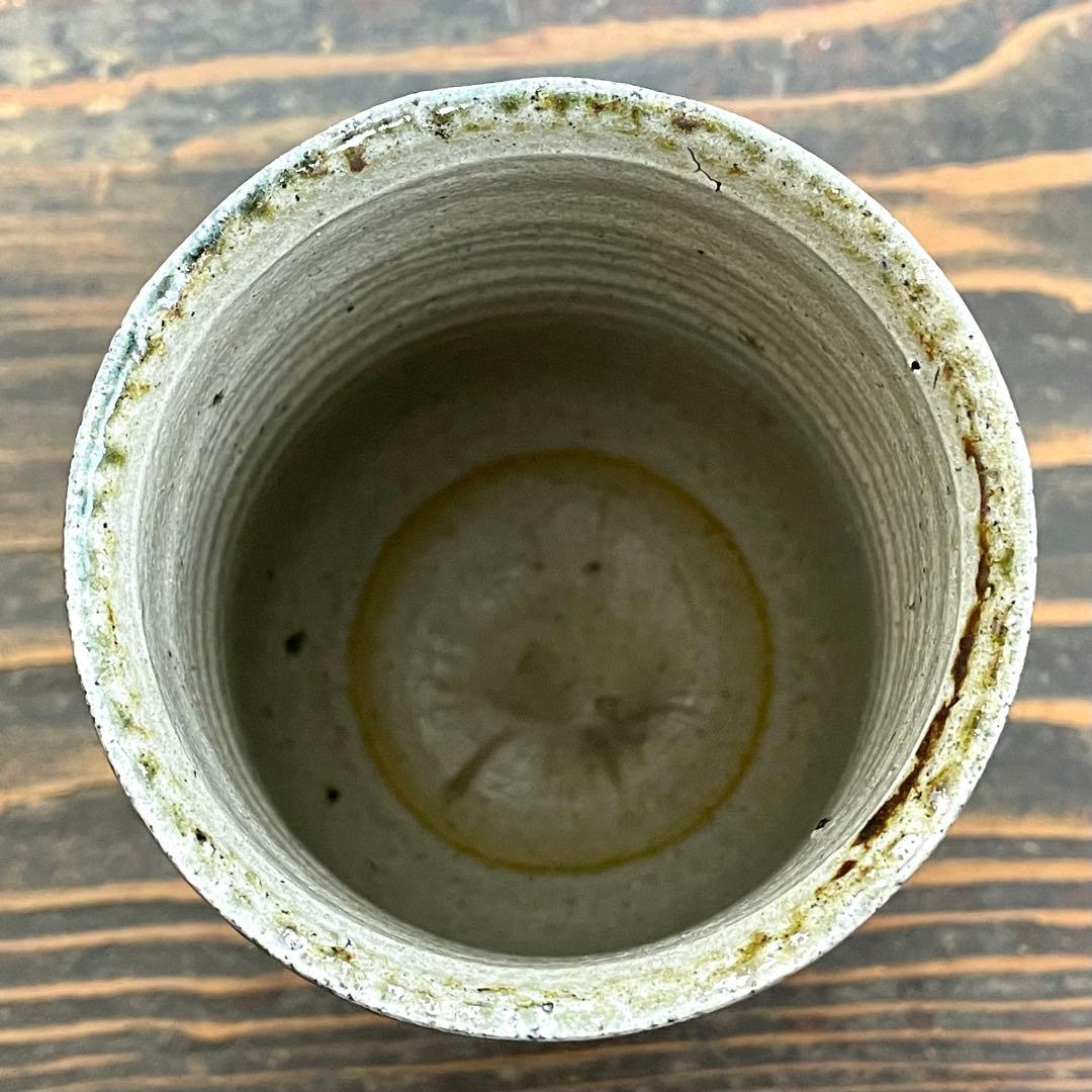 丸田正美 塩釉 作品 ニ点まとめ ビアマグ 花入 花瓶 スティーブ・ハリソン