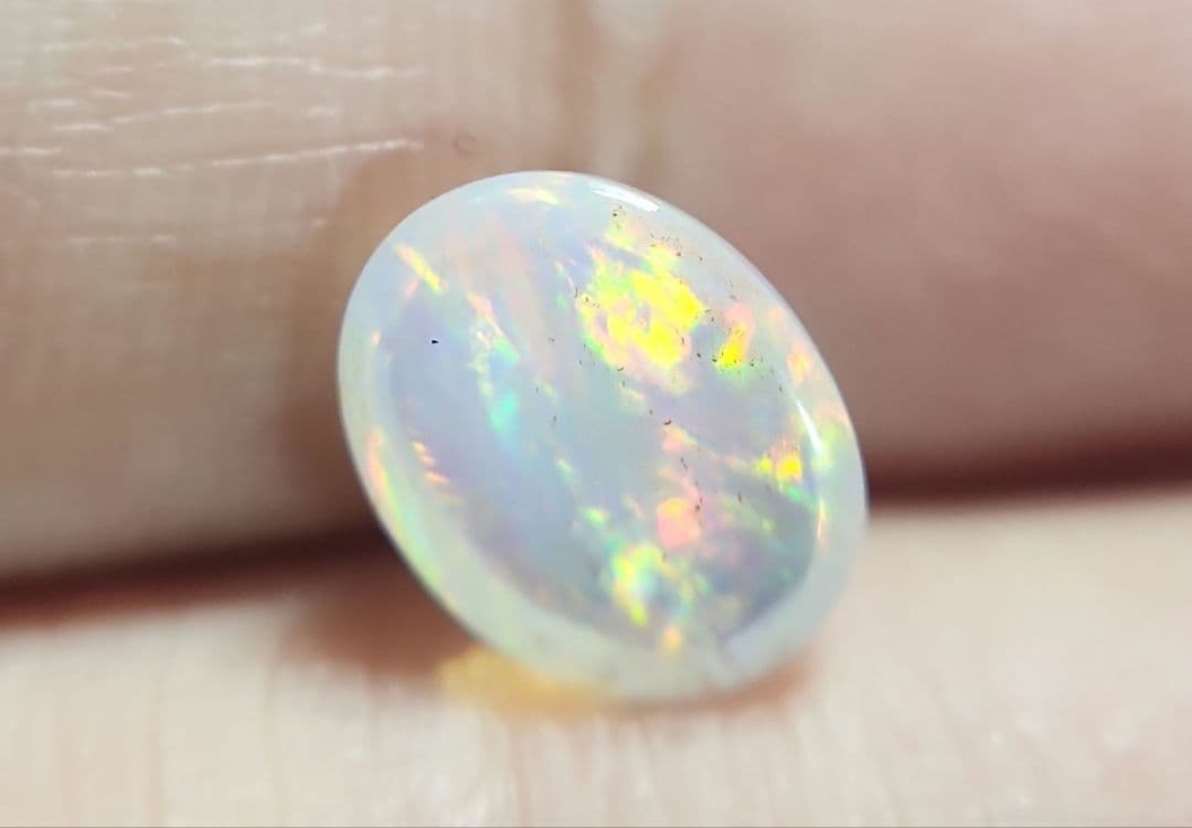 高品質儚いシャボン玉天然オパール 1.440ct