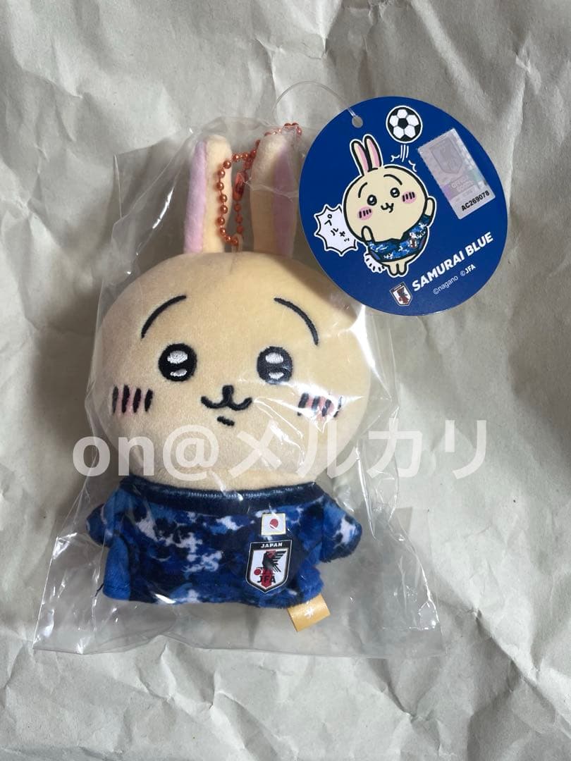 ちいかわ うさぎ サッカー日本代表 マスコット ぷちミニマスコット